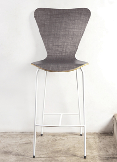 Banqueta Malmö Tall BL Arpillera gris