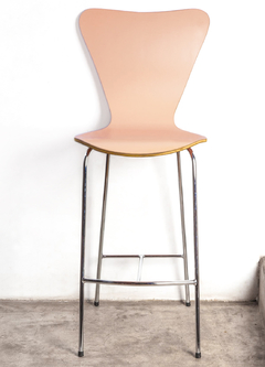 Banqueta Malmö Tall CR Rosa Viejo