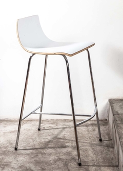 Banqueta Ribe Tall CR Blanco