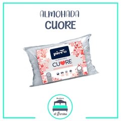 ALMOHADA CUORE marca PIERO 70X40 CM
