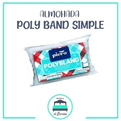 ALMOHADA POLYBAND SIMPLE marca PIERO 70X35 CM
