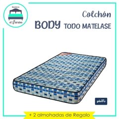 COLCHON BODY TODO MATELASE marca PIERO 190X140X20