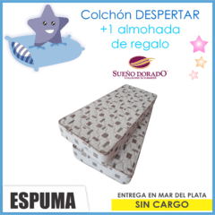 COLCHÓN DESPERTAR MARCA SUEÑO DORADO 190X080X18