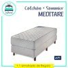COLCHON + SOMMIER MEDITARE marca PIERO 190X90X26