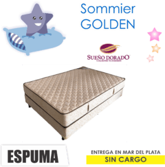 SOMMIER GOLDEN MARCA SUEÑO DORADO 190X140X24