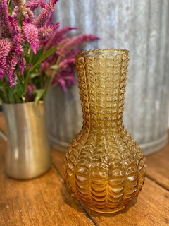 Florero ámbar