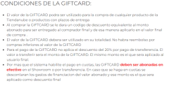 GIFT CARD 10K - comprar online