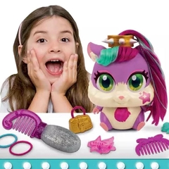 Hamstars Mascotas Coleccionables c/accesorios Cloe, Pattie, Claudine y Mónica
