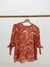 Blusa Hortensia lino estampado - comprar online
