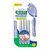 G.U.M ® Proxabrush® -1312- Cepillos Interdentales Portátiles c/tapa - 0 - Ultra Fino Cilíndrico 0.6mm x 4u.
