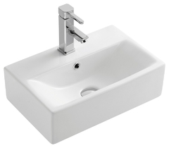Bacha rectangular de apoyo Blade 47x31 CM con base
