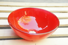 Bacha tipo Bowl Roja 31x12 CM