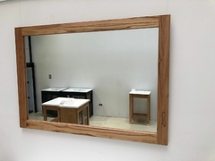 Espejo 1mx70cm Color Miel Marco de Madera - comprar online
