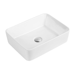 Bacha De Apoyo De Porcelana Blanca 47x37 Blade