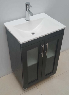 Vanitory 52 x 38cm Con 2 Puertas Color Wengue - comprar online