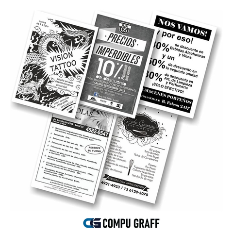 Adjunto archivo Plantación editorial Comprar FOTOCOPIAS BLANCO Y NEGRO en Compu Graff