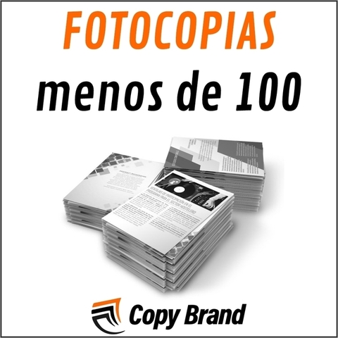 consola Interconectar Alcalde Fotocopias Blanco y Negro Simple faz - Copy Brand