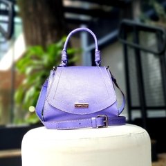 Mini Bag Boju Metalizada lilás
