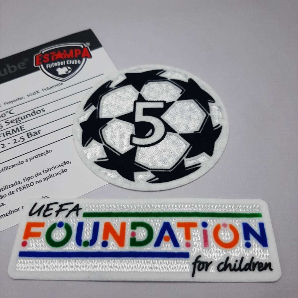 Patch UEFA Europa League + UEFA Foundation 10 Years - Saison 2021-2026 - Neuf