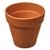 Maceta Terracota Cónicas Nº08 con Borde en internet
