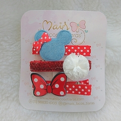 hair clips minnie