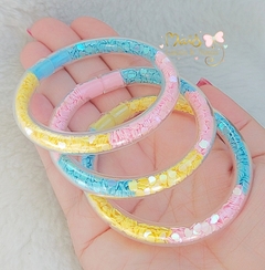 Trio de Pulseiras Cristal