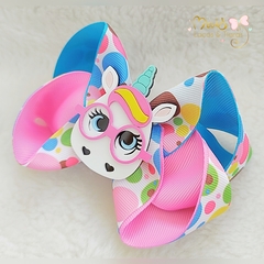 Laço Unicórnio Rainbow - comprar online
