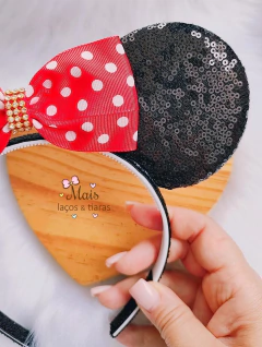 tiara orelinha da minnie