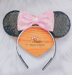 tiara minnie rosa