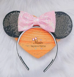 tiara minnie rosa