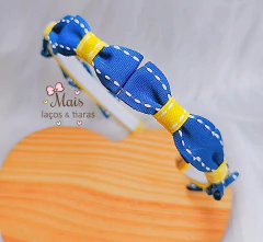 tiara azul marinho