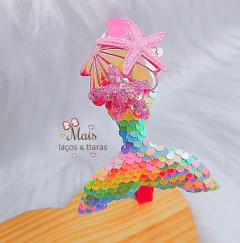 Tiara rabo de sereia