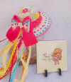 Chapéu junino na tiara