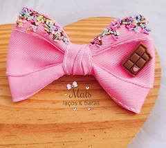 laço de chocolate