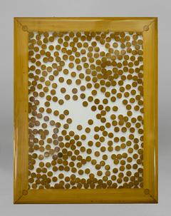 Obra "Círculos" madera de L. Schmidt