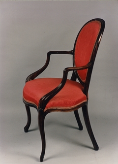 Sillón Inglés en madera de caoba