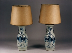 Lámparas Chinas  porcelana