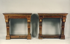 Consolas Francesas  madera del jacaranda - comprar online