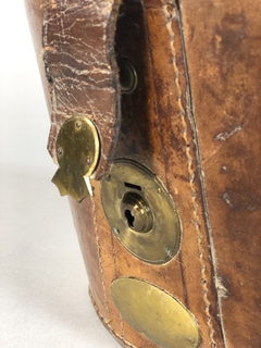 Caja sombrerera Inglesa Victoriana Circa 1870 - Mayflower