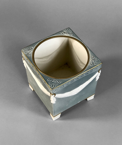 Cachepot imperio de porcelana italiana - Mayflower