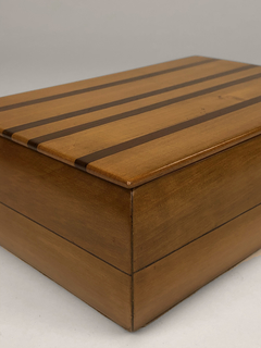 Caja Art-Deco en madera - tienda online