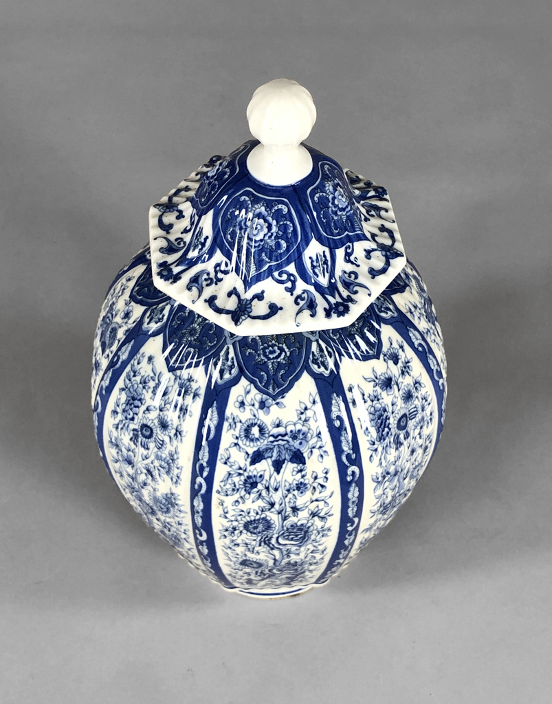 Potiche porcelana Holandesa Delft - Mayflower