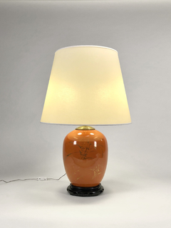 Lámpara porcelana china lacre - comprar online