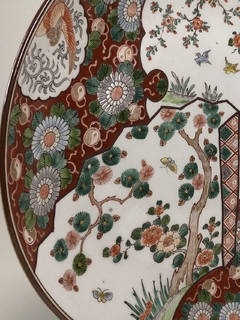 Plato porcelana China Famille Verte - comprar online