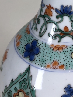 Vaso  porcelana China Famille Verte. - Mayflower