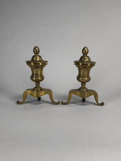 Par de Chenets en bronce - comprar online