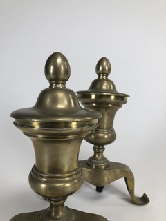 Par de Chenets en bronce en internet
