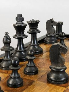 Imagen de Juego de ajedrez y backgammon Inglés