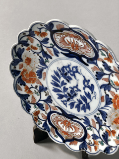 Plato porcelana Japonesa Imari - Mayflower