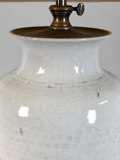 Lámpara porcelana China Blanc de Chine - comprar online